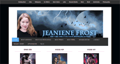 Desktop Screenshot of jeanienefrost.com