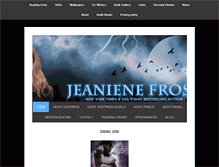 Tablet Screenshot of jeanienefrost.com